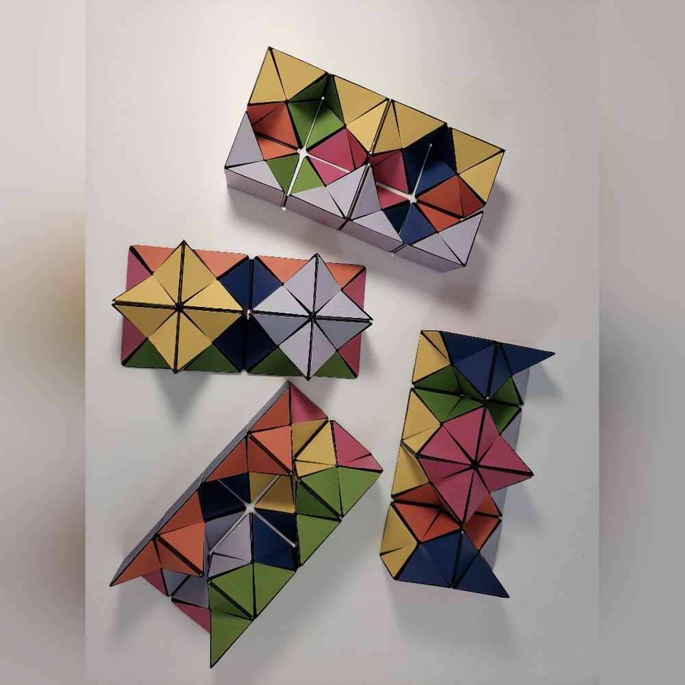 Colorful Geometric Puzzle Blocks - Picture 5 of 7